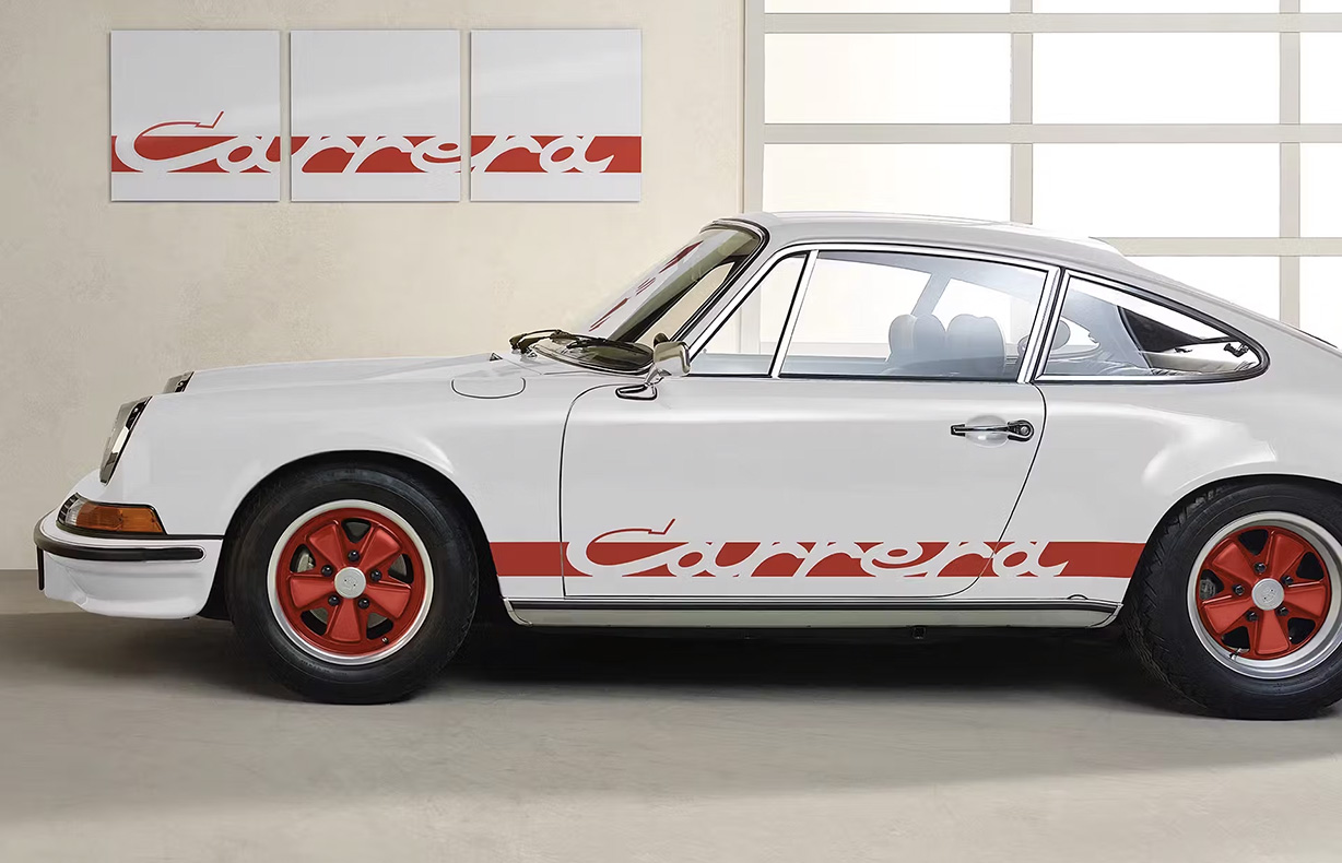 Porsche純正]リアカーペット[Carrera RS]｜パーツ